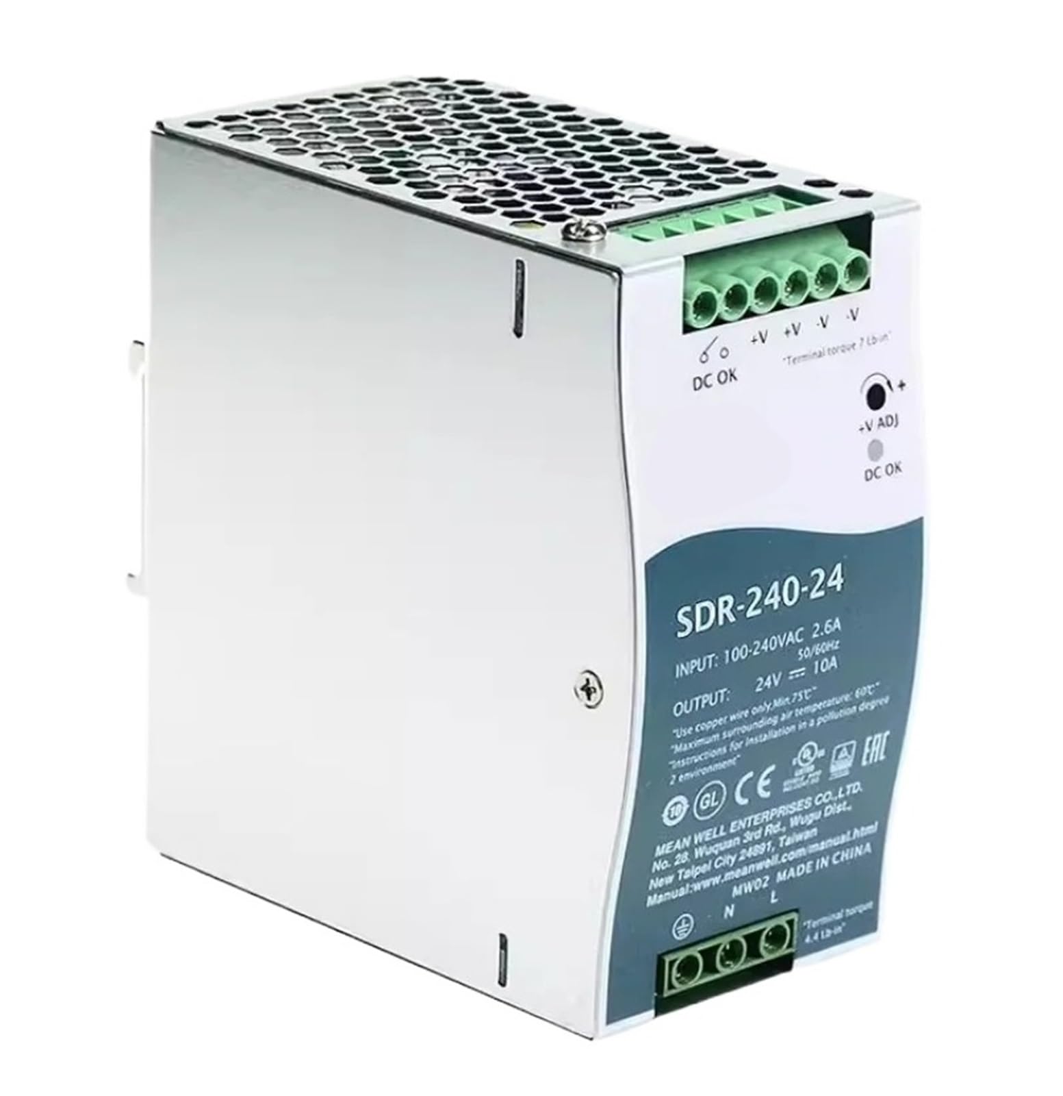 Egtdsfgja Sdr-240-48 Sdr-240 240W Single Output Industrial Power Supply Sdr-240-24 (Sdr-240-48)