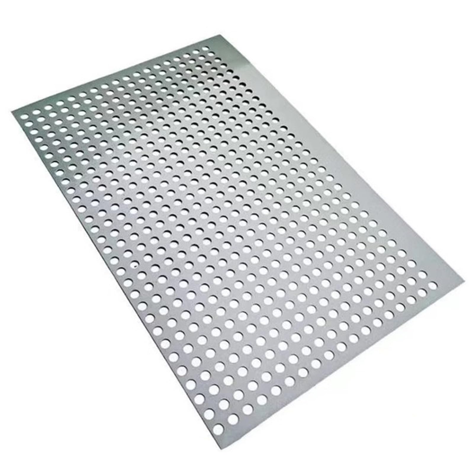 Edelstahl Lochblech, runde Lüftungsgitter-Schild-Dichtung, Metall-dekorative Gitter-Sieb-Stanzplatte für Balkon, Fenster, Zaun, Anti-Diebstahl-Pads