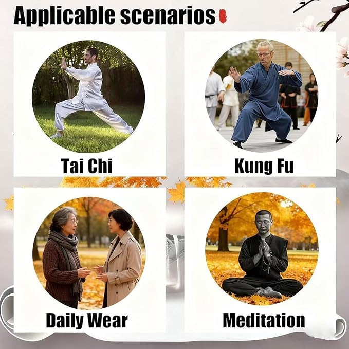 Tuta da Kung Fu unisex da uomo, per arti marziali, divisa tradizionale Taichi