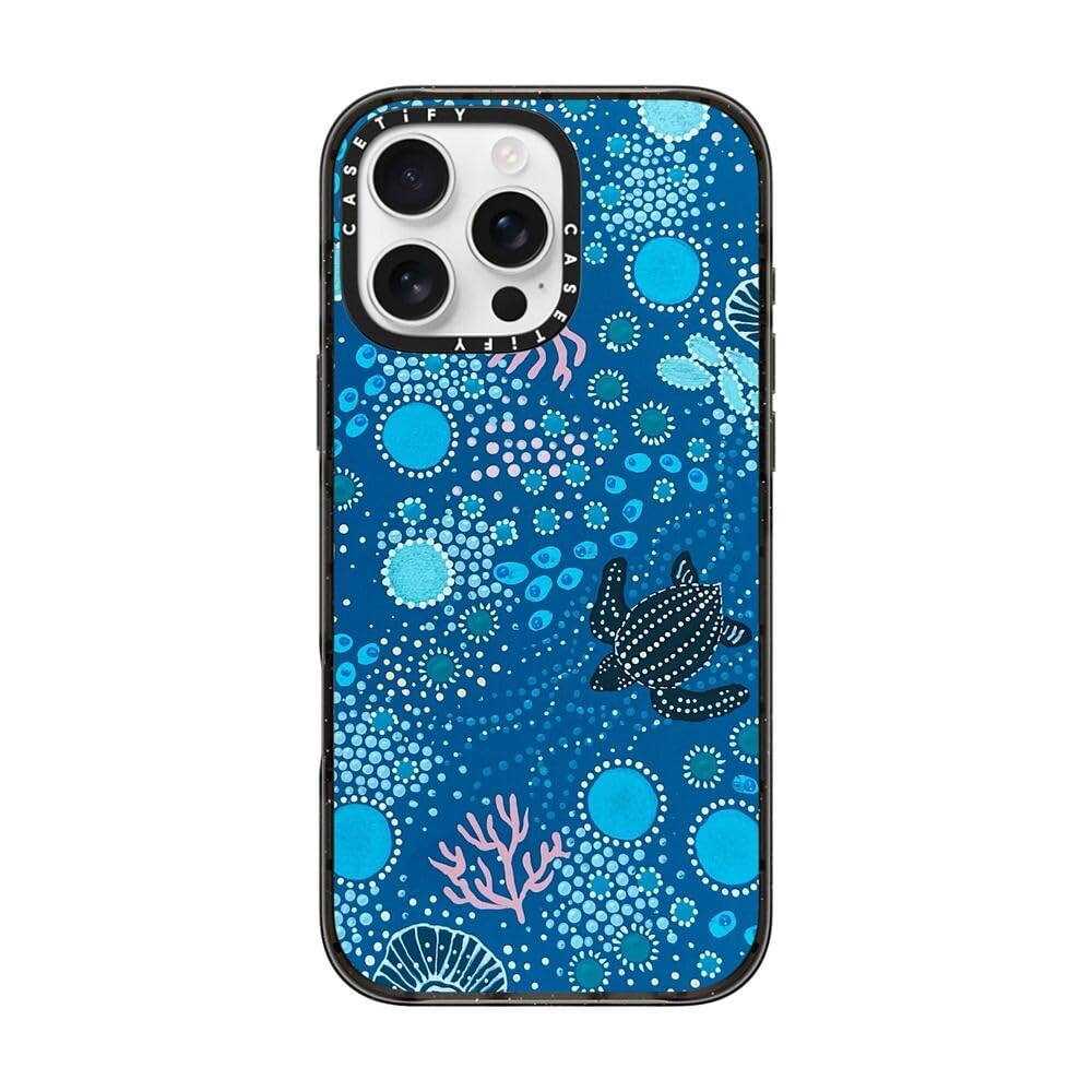 iPhone 16 pro max 用　CASETiFY バウンスケース　海柄 Amazon.com: CASETiFY Impact Case for iPhone 16 Pro Max [8.2ft 4X