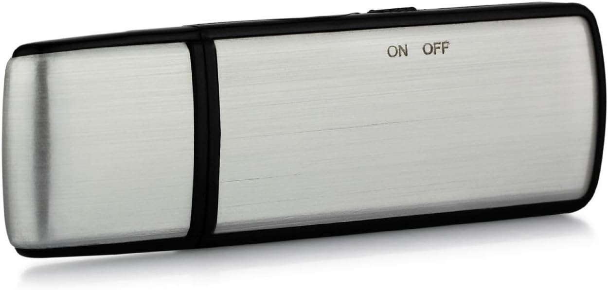 HI-TECH VISION SPY Black Audio Pen Drive