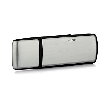 HI-TECH VISION SPY Black Audio Pen Drive