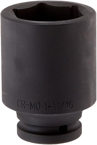 Sunex Tools 454D 1.905 cm Drive Deep 6 Point Impact Socket 1-1.74 cm