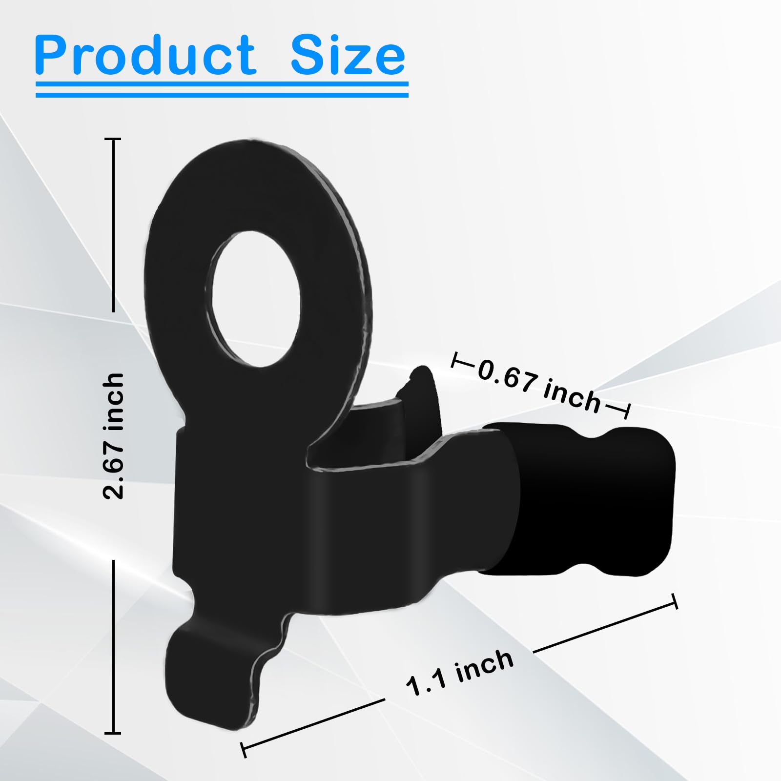 Amazon.com: Fuel Door Spring Clip, Gas Tank Door Cover Spring for