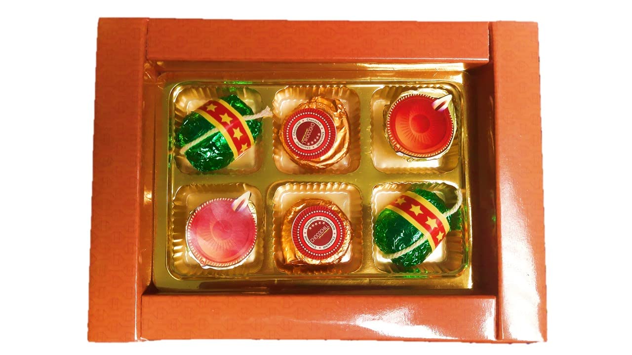 CHOCOCHILL Diwali Special Chocolate Crackers, Chocolate Cracker Diwali Gift d6 (B09JJ6YG8J) Amazon Price History, Amazon Price Tracker