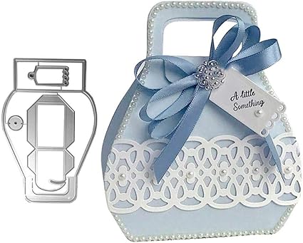 Mothcattl Cutting Dies Gift Box Bag Metal Cutting Dies Card Making Emboss Stencil Diy Scrapbook Album Paper Cards Craft Decor Amazon Co Uk Home Kitchen