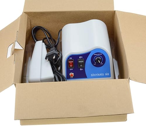 Miniatura 9 de Máquina de taladro de uñas de 45000 RPM con mango de pulido SDE-H37LN