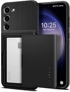 Spigen Capa Slim Armor CS Projectada para Samsung Galaxy S23 Plus (2023) - Black