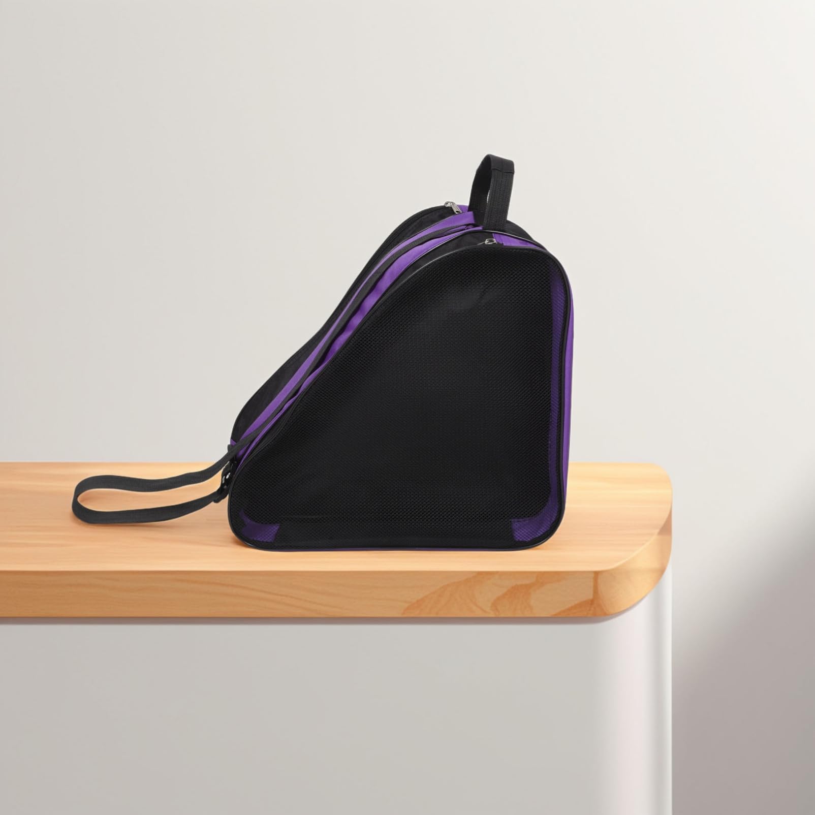 POPETPOP 2piezas Bolsa para Patines de Hielo Portátil y Cómoda de Llevar Bolsa para Patines Artísticos con Múltiples Compartimentos para Niñas y Mujeres para Almacenamiento de Suministros P