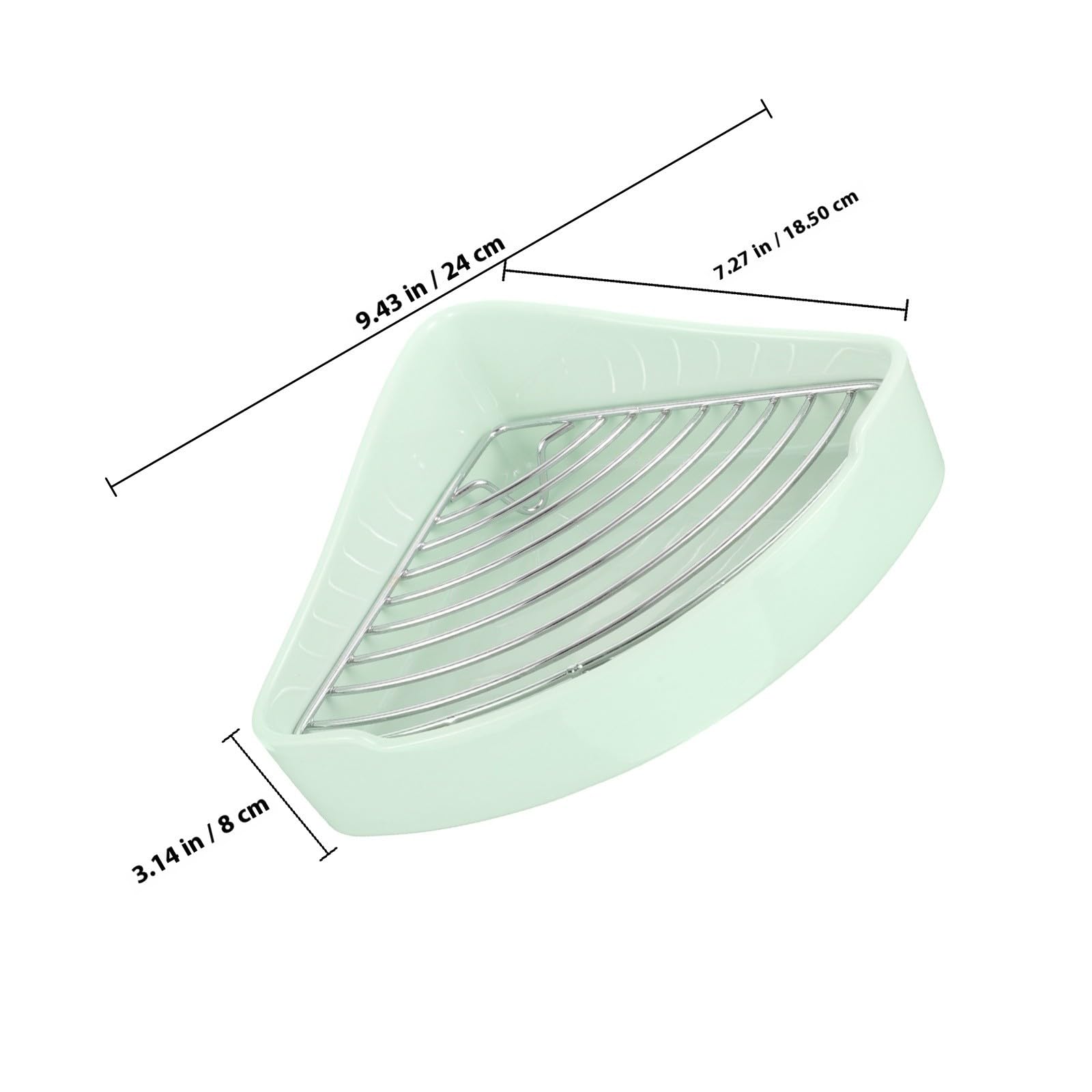 TOYANDONA Toilette Triangolare Resistente alle Macchie in Ceramica Smalto Interno ed Esterno per Piccoli Animali Come Porcellini D'india e Conigli per Uso Domestico