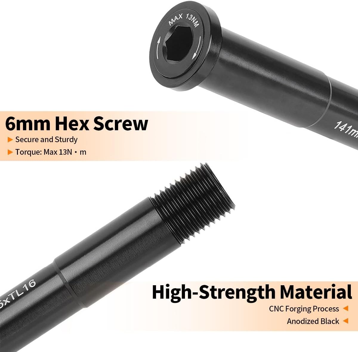 Bikes Rigid Suspension Forks 1-1/8" Threadless Straight Steerer Universal 26/27.5/29" Disc Brake 15 * 140mm Thru Axle Front Fork