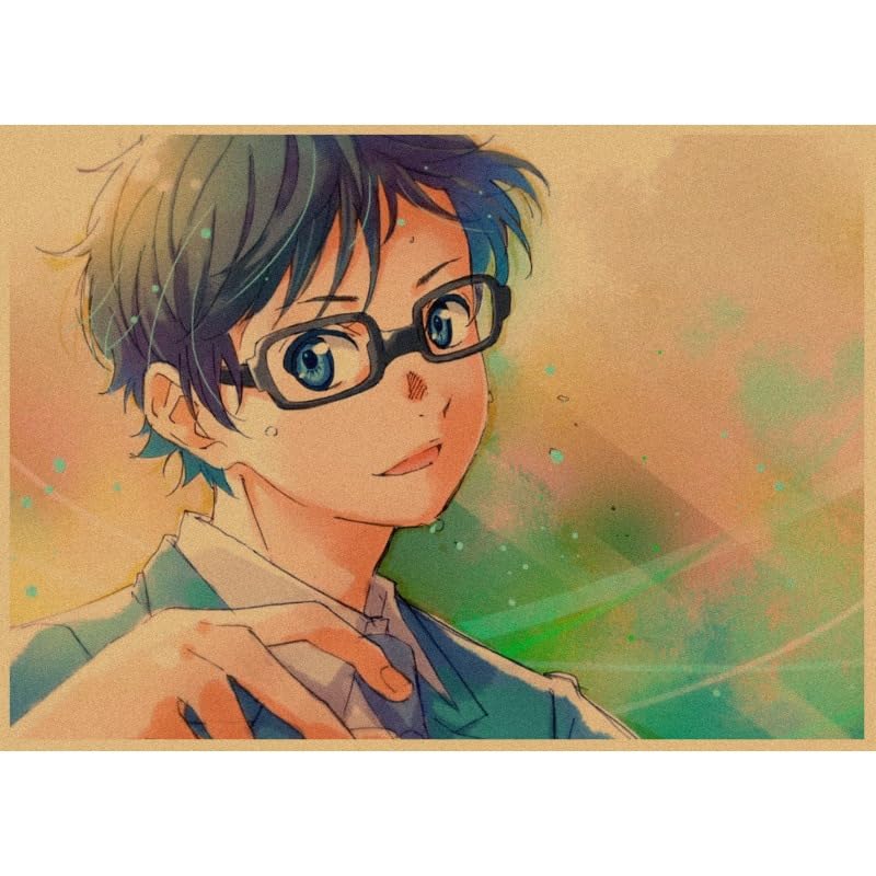 Amazon.co.jp: 四月は君の嘘 宮園かをり アニメポ スター クラフト