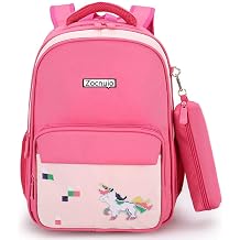 Kids Backpack for Girls Elementary Pegasus School Bags Water Resistnant Durable Kindergarten Bookbags...