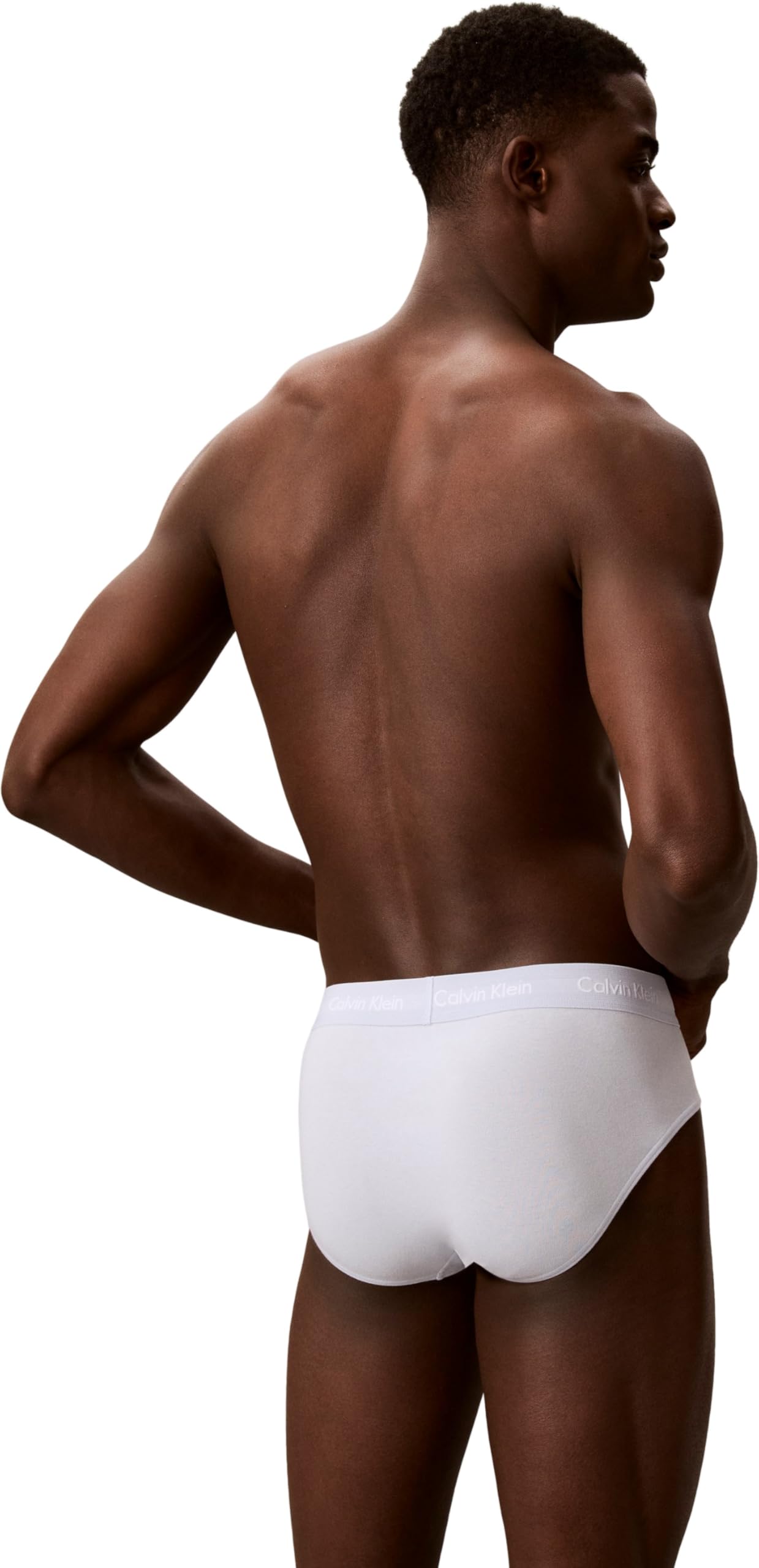 Calvin Klein Pack 5 Slips Cotton Strecht NB2876A para Hombre