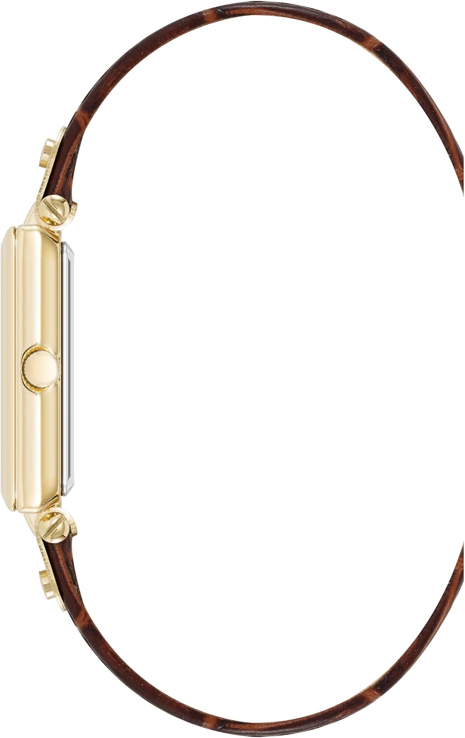 Anne Klein Women's Sustainable Croco-Grain Leather Strap Watch, AK/5152 - Image 2