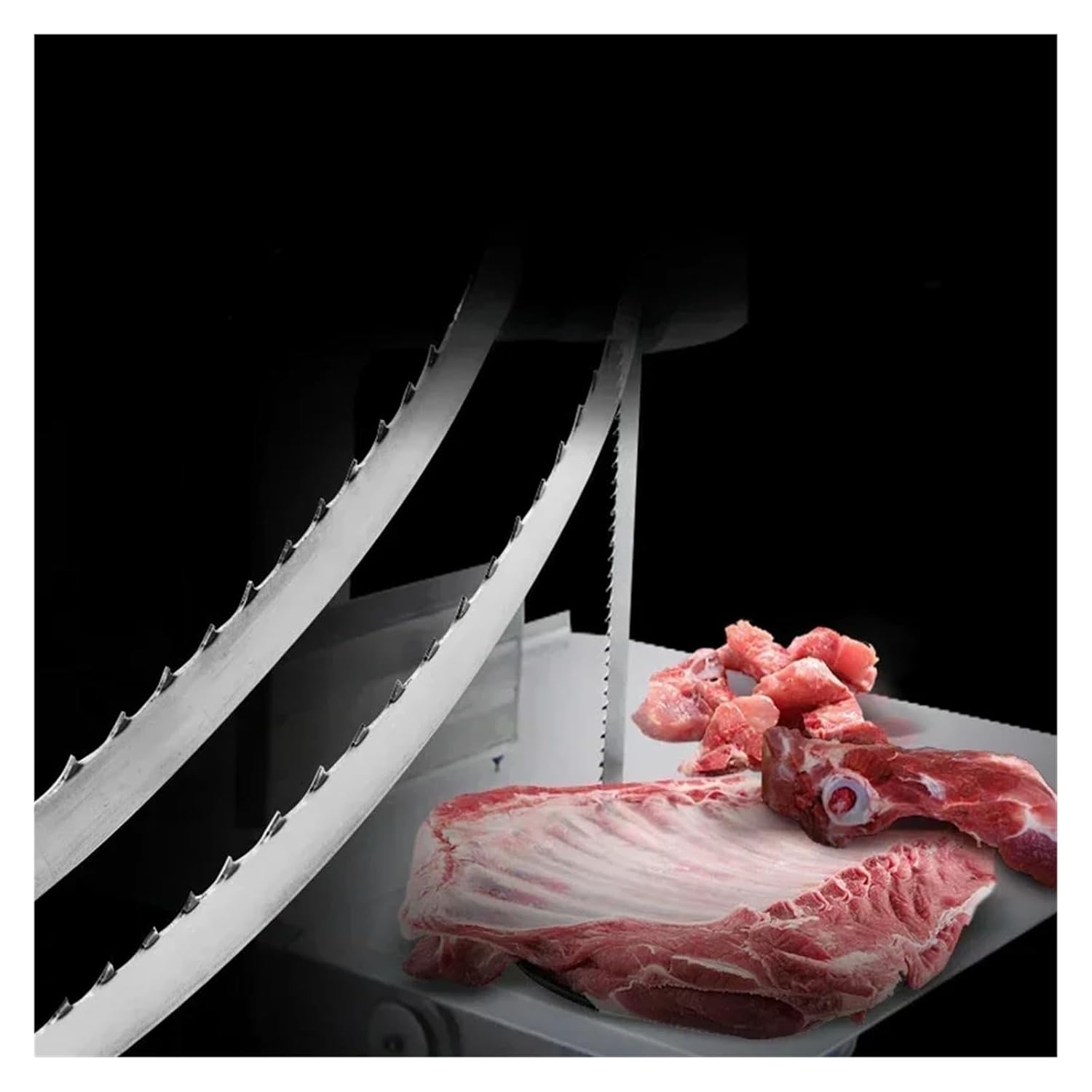 1PCS Band Saw Blade Bandsaw Machine Food Processing Band Saw Blade 16 * 0.56 * 2950mm 4TPI