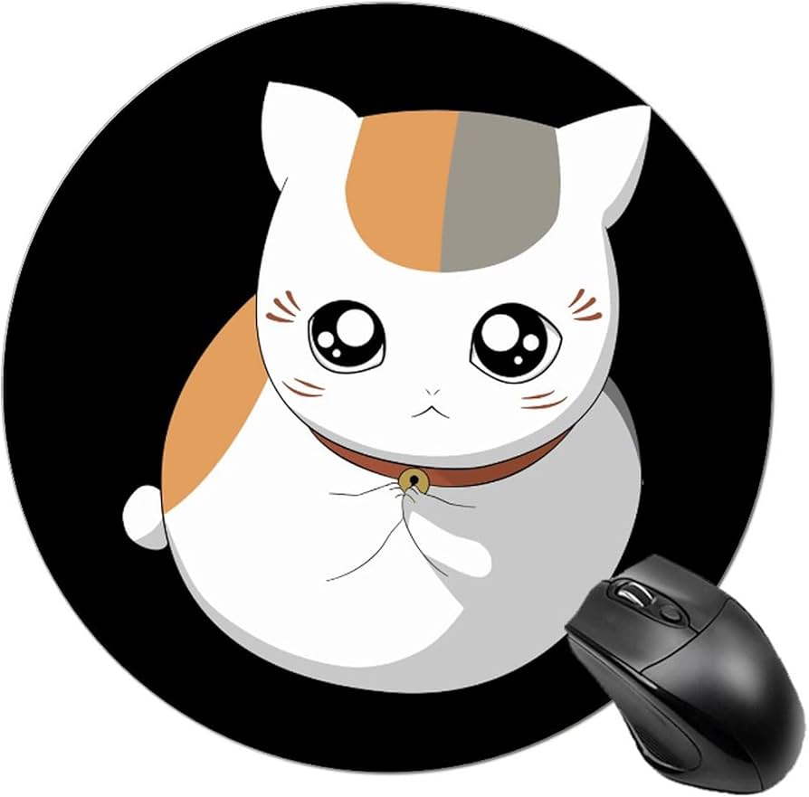 Amazon.co.jp: マウスパッド 夏目友人帳 ニャンコ先生 かわいい