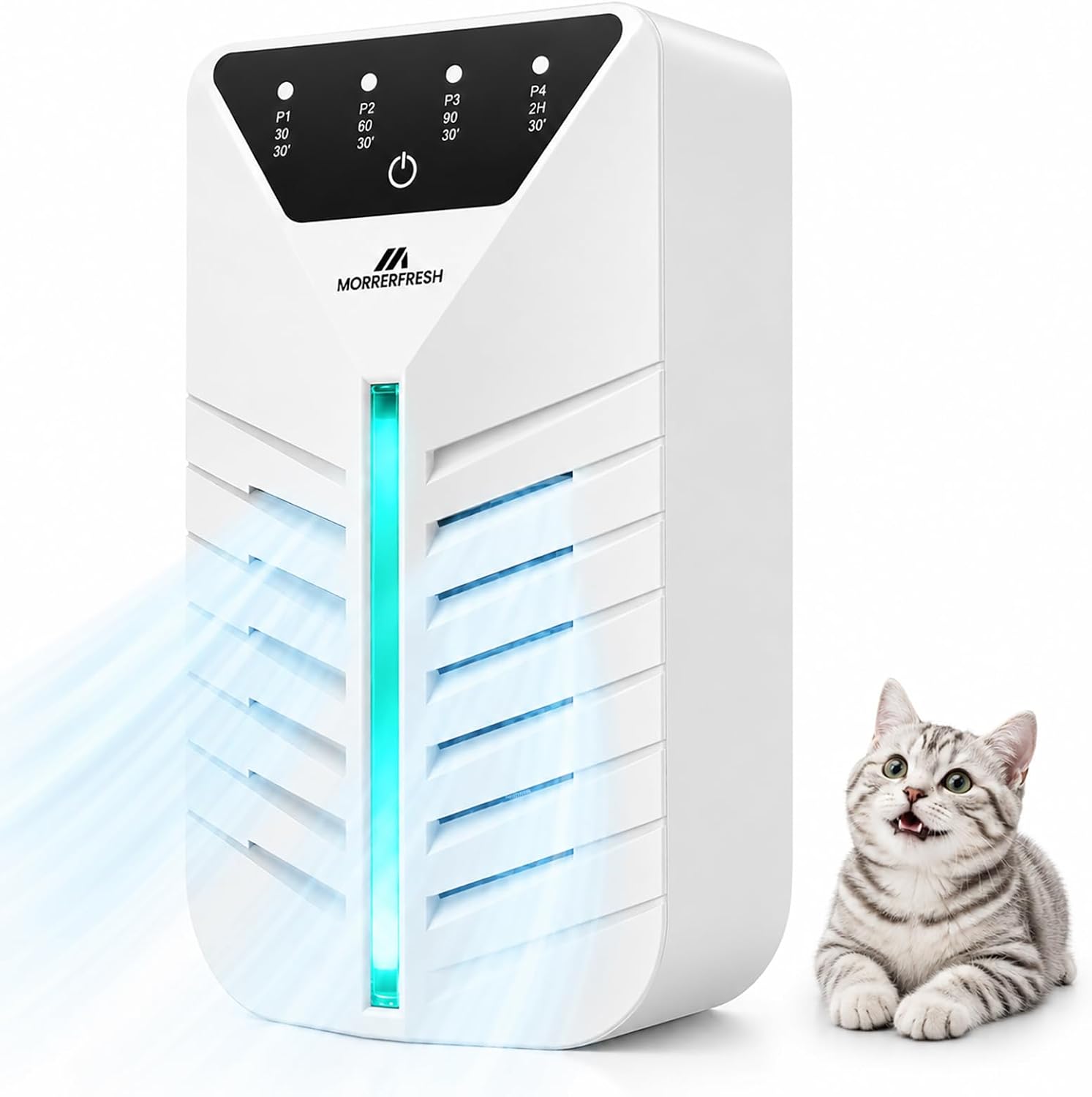 Eliminador de Olores para Caja de Arena, Purificador de Aire Enchufable