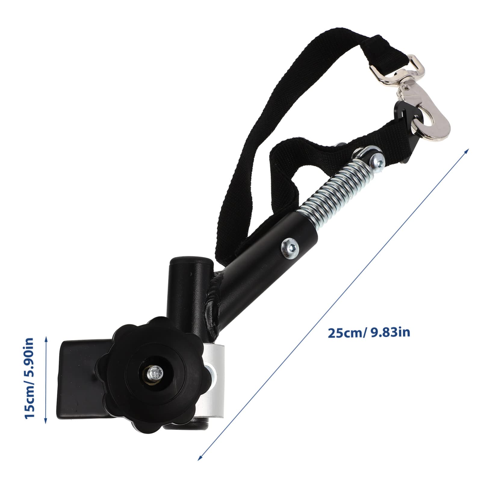 Fahrradanhänger Kupplungsarm 1 Satz aus Aluminiumlegierung und Stahl | Haken, Deichsel, Kupplungsstecker, Rostbeständig, Leichte Bauweise, für Alltag und Outdoor Aktivitäten