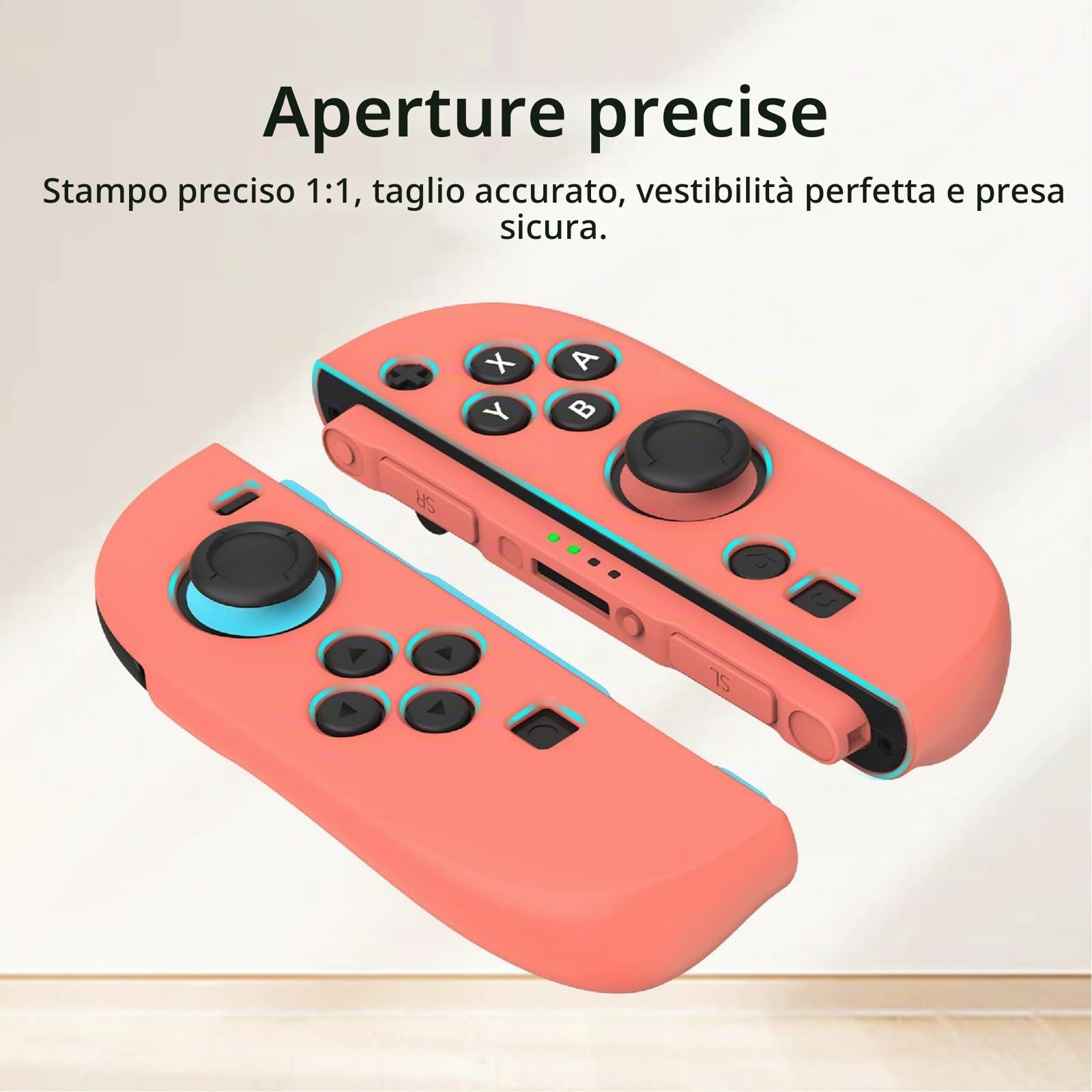 Custodia Silicone GIOPUEY Per Valve Steam Controller 2 – Ultrasottile Antigraffio E Antiuerto (Nero) - 2