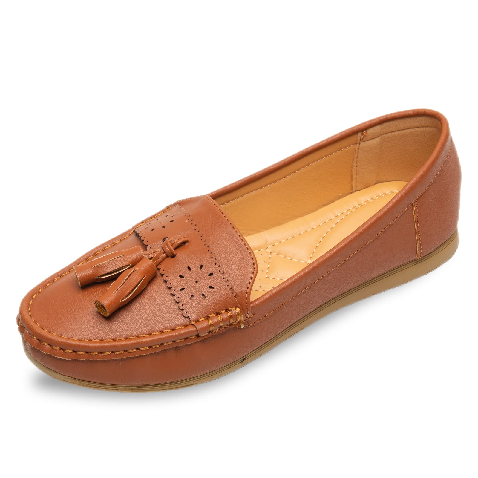 Sixth Street Womens Casual Comfortable and Lightweight Ballerina Ballet Flats-Tan-(Size-36) (B0B7XFVGF2) Amazon Price History, Amazon Price Tracker