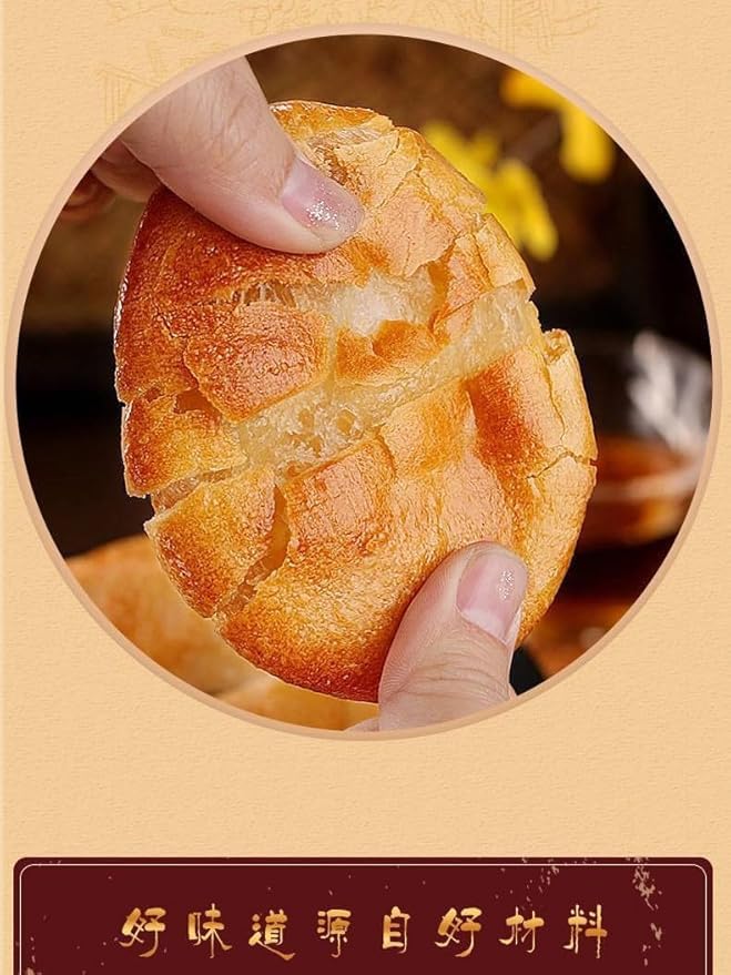 Miniatura 6 de Pastel de esposa tradicional, chino Dim Sum, pasteles hechos a mano, delicioso pan de desayuno, galletas de esposa, galletas instantáneas, pastel de