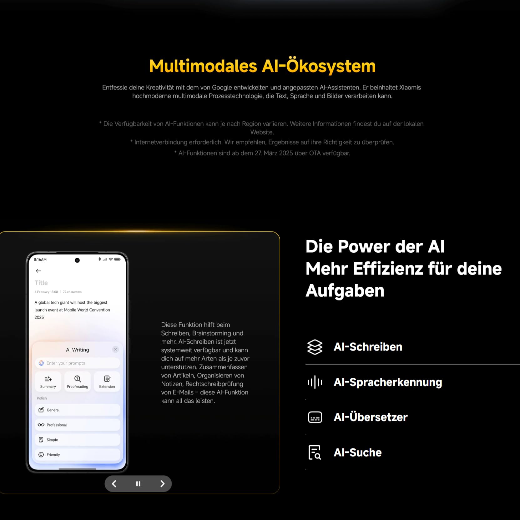 Xiaomi Poco F7 Pro Smartphone 12G – Bild 6