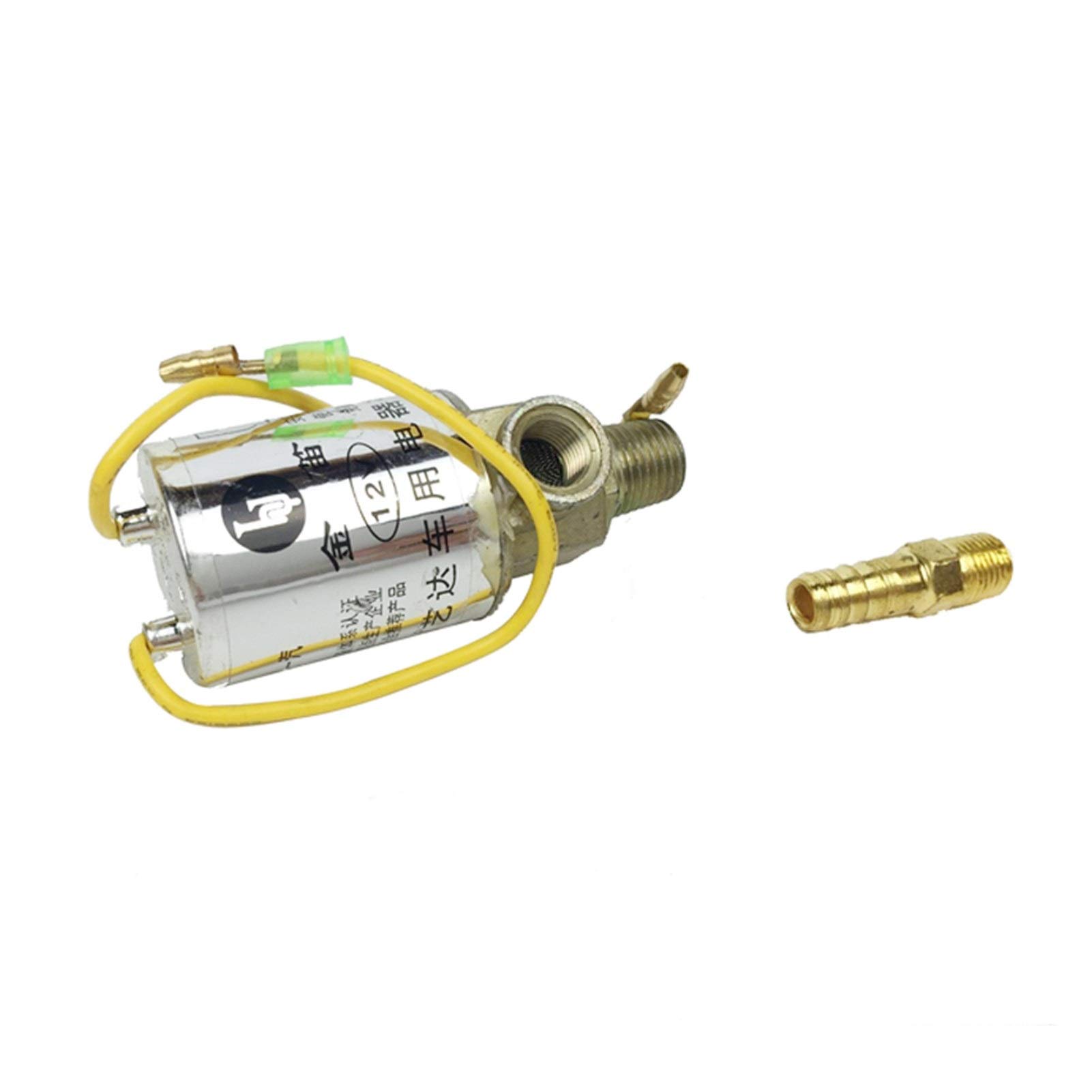 Produktbild von Magnetventil 12 V Für Lufthörner Und Air-Ride-Systeme – 1/4 BARB-Anschluss, Ganzmetall, Für LKW/Pkw/Zug
