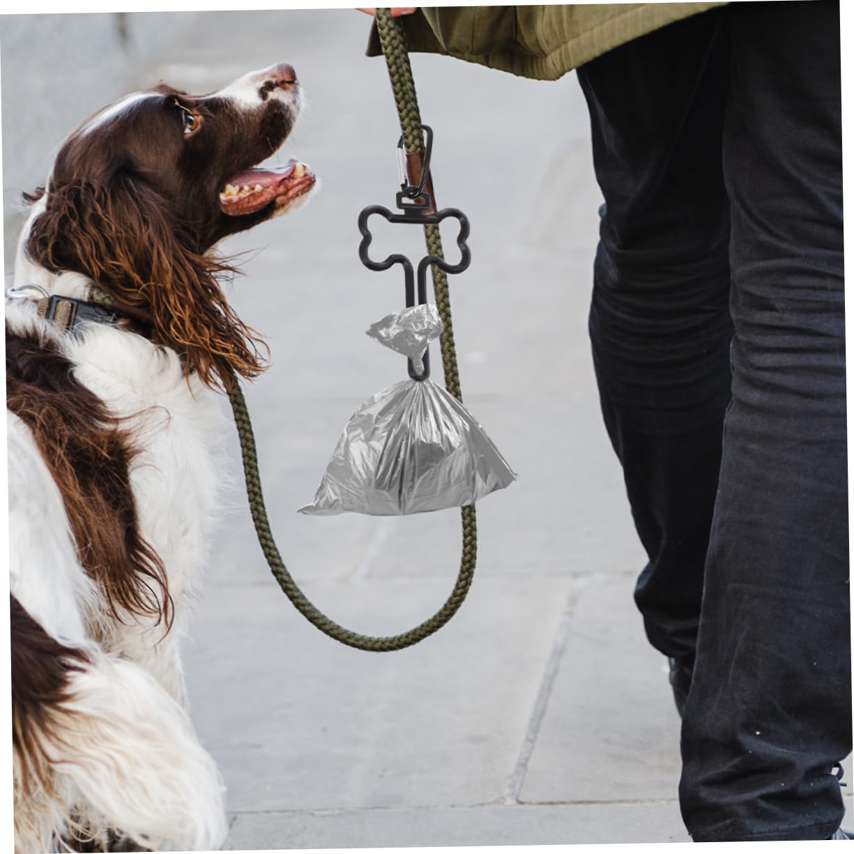 YARNOW 40 Piezas De Clip Para Bolsa De Caca De Perro Soporte Para Bolsa De Basura Clips Para Bolsas De Basura Para Mascotas Dispensador De Caca De Perro Soporte Para Bolsas De