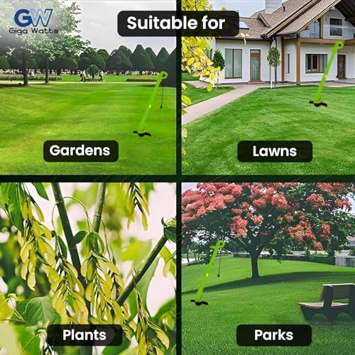 Image of GIGAWATTS 250W Corded Grass Trimmer 22cm Cutting Diameter Portable Electric String Cutter Machine with Twin Line Bump Feed Spool Compatible with 1 mm Trimmer-Line for Lawn Edges Trimming