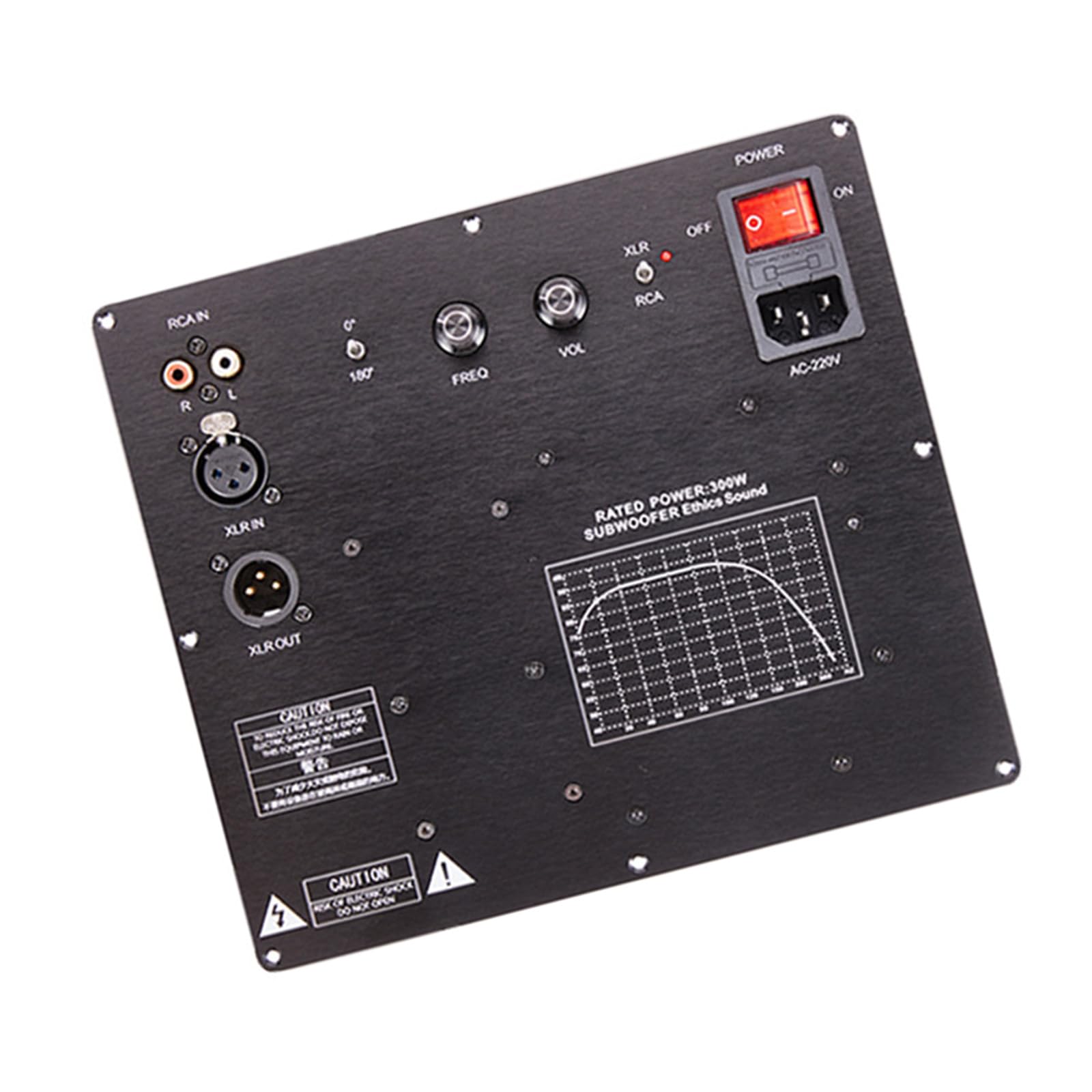 Scheda amplificatore attivo digitale aggiornato Scheda amplificatore domestico per bassi TPA3255 Subwoofer Altoparlante attivo Dissipazione del calore