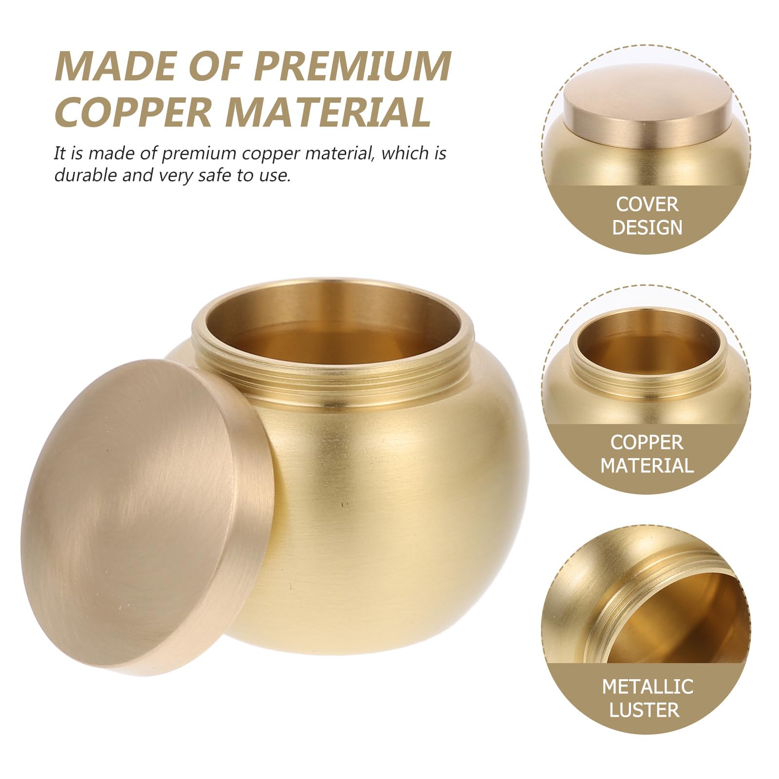 Abaodam 2 Uds Urna Pequeña para Cenizas Humanas - Mini Urna Decorativas Contenedor De Acero Inoxidable para Ceniza De Gato Memoria Duradera