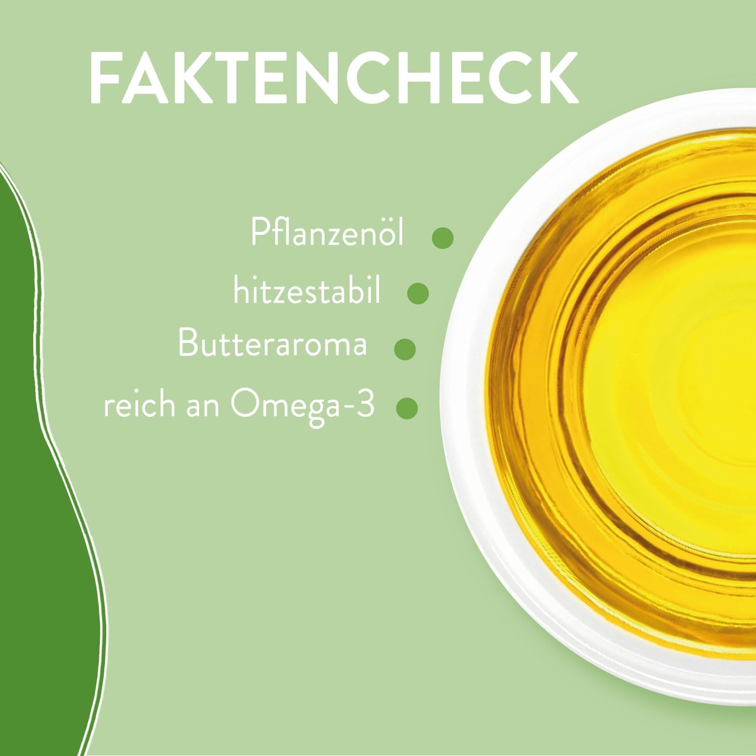 borchers 6x Premium Rapsöl | 6er Set | 6x 500 ml | Feiner Buttergeschmack | Reich an Omega-3-Fettsäuren | Zum Braten, Backen und Verfeinern | 3 L