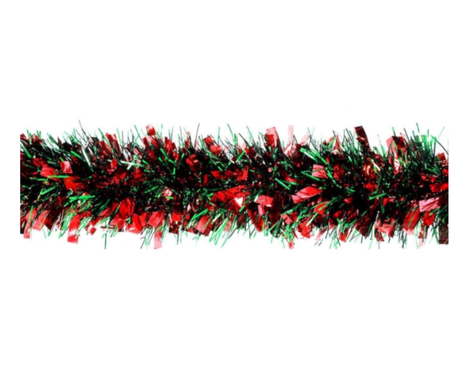 Deko Für Innen Außen Weihnachts-Lametta-Girlande for Heimdekorationen, Kranz, Hochzeitsfeier, 2 M Balkon Treppengeländer(12pcs)