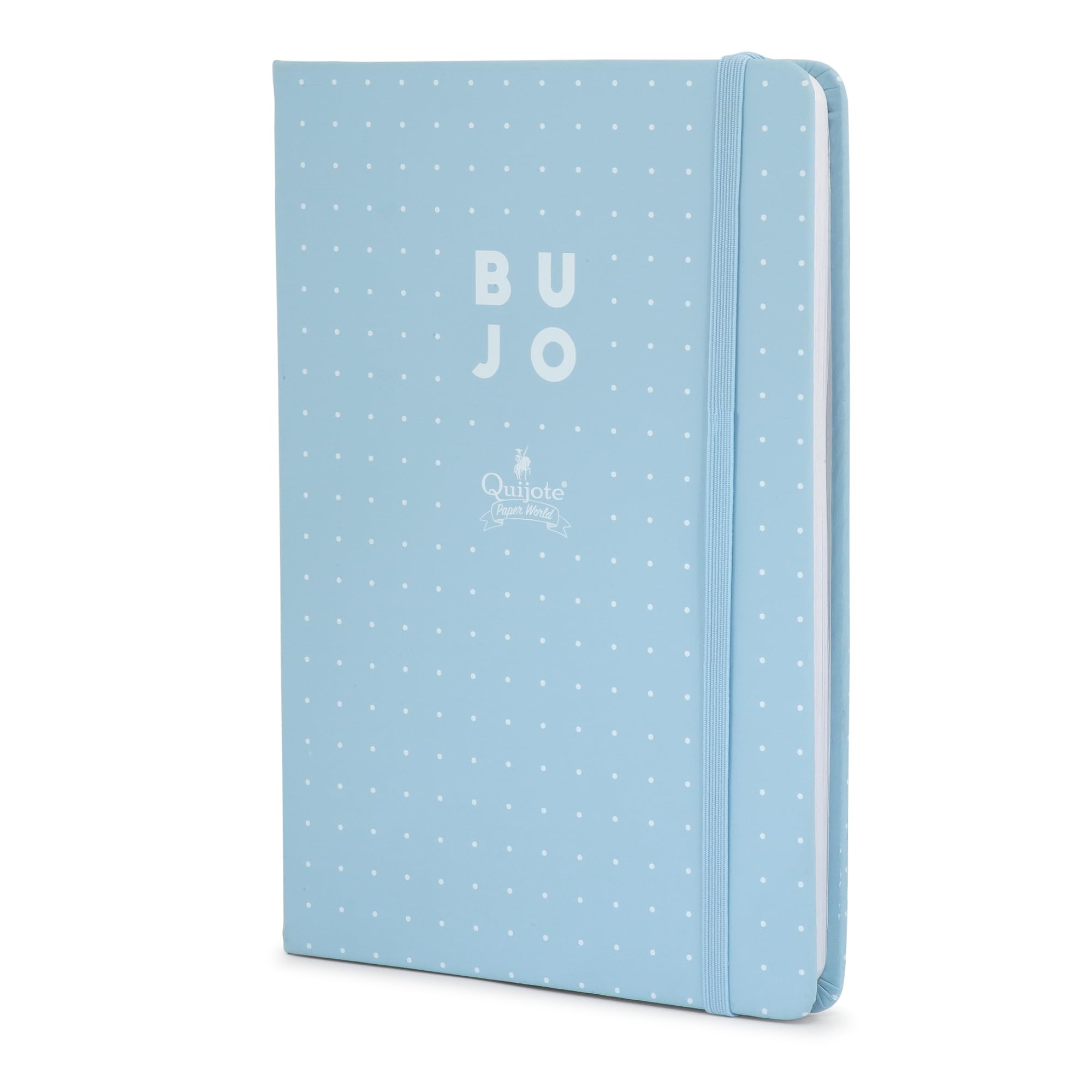 Quijote Paper World Bullet Journal A5 - Libreta puntos, Cuaderno punteado, Tapa Dura Extrasuave, 62 Hojas, 100gr/m, Planificación, Estudio, Lettering, Viajes o Diario - Pack Personalizable