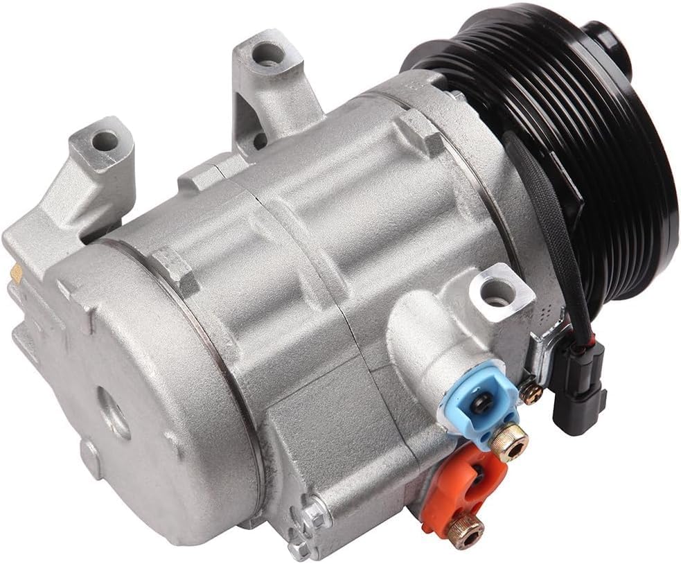 Air Conditioning AC Compressor for CO 10905C 60-02061NA Fit for Ford F-150/250/350/450/F53/Lobo for Lincoln Mark Navigator 2006 2007 2008 2009 2010 2011 2012 2013 2014