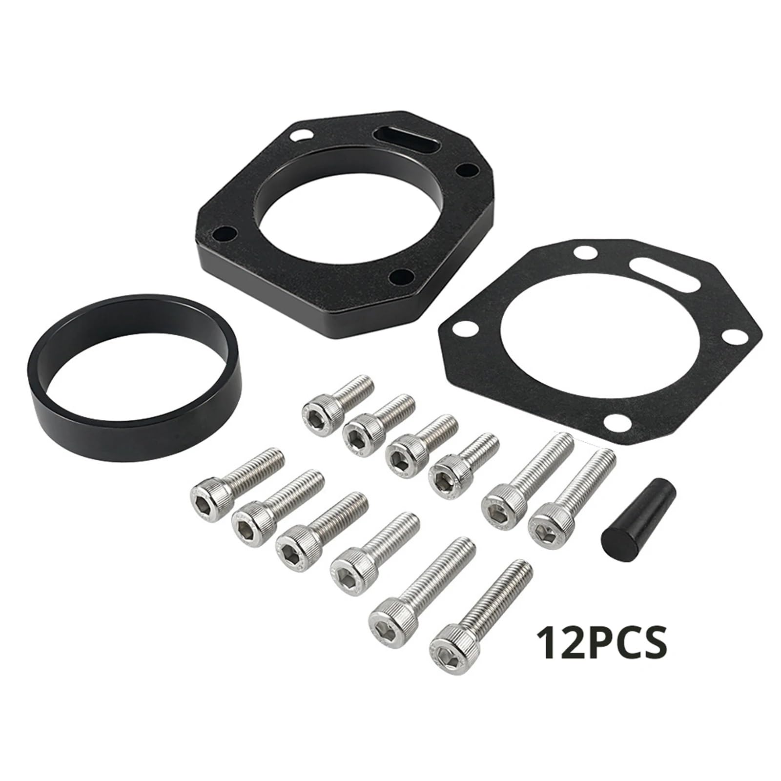 Conjunto del Cuerpo del Acelerador Adaptador del Kit del Cuerpo del Acelerador para El Motor para K20 K24 K20Z1 K20A1 K20A2 K24A K20A3 Conjunto de Cuerpo del Acelerador