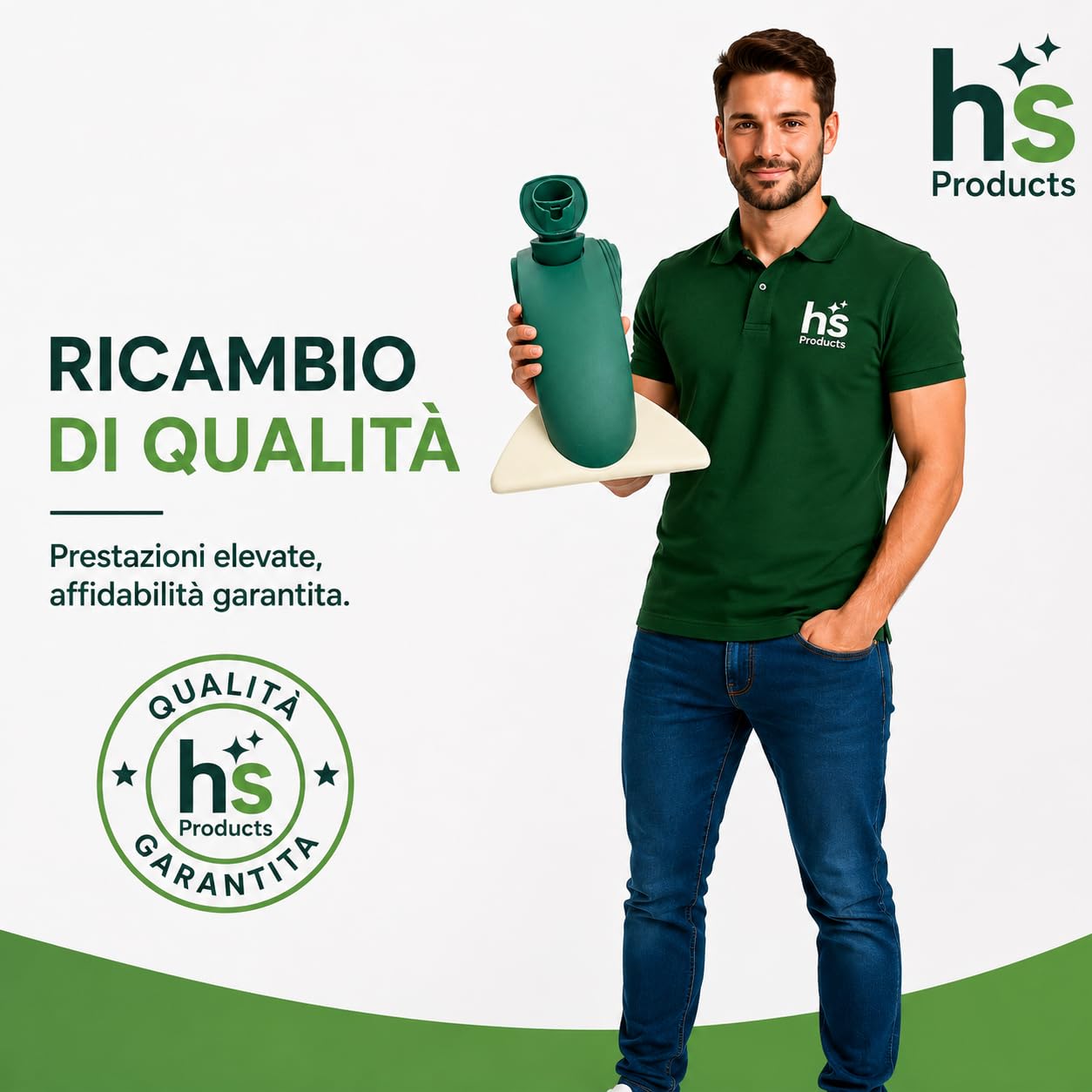 HS PRODUCTS Spazzola per Aspirapolvere Folletto HD35 Compatibile con Modelli 130-131 -135-136- 140-150- 20-0 220S – Ricambio per Aspirapolvere di Alta qualità con Sottospazzola Inclusa
