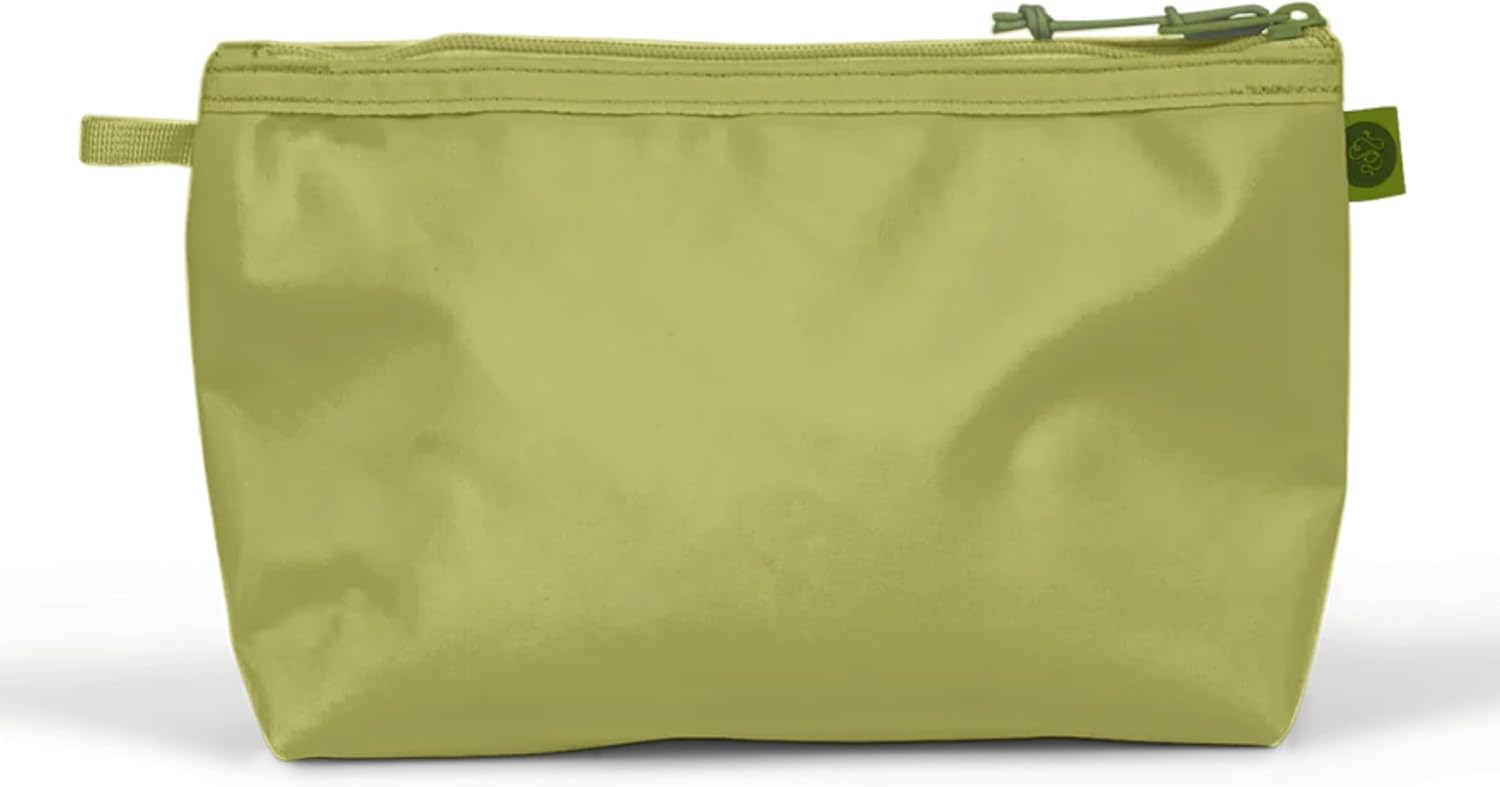 Baboon to the Moon Dopp Kit Water Repellent Toiletry Bag, Travel Makeup Organizer, Compact, Lightweight Durable Cosmetic Bag for Men Women (Mint Chip)