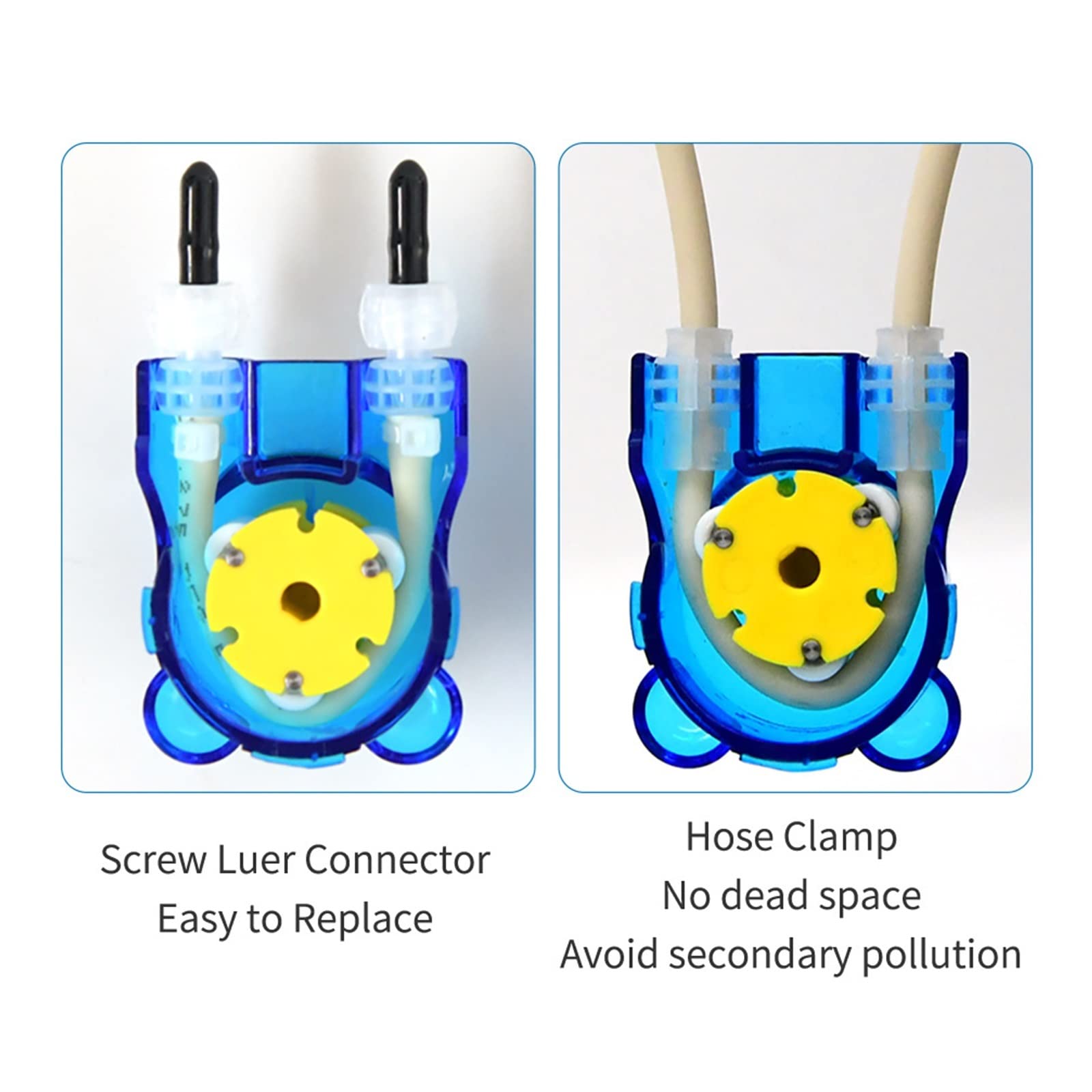 Bomba de Circulación Bomba peristáltica paso a 100 S/L Transferencia de placa Líquido viscoso no (20-110 ml/min)(B16,Kpas100-st-3)