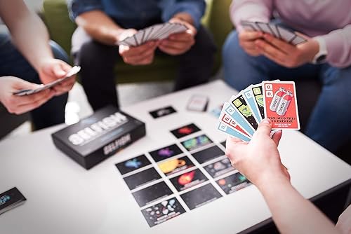 Miniatura 3 de Ridley's Juegos: Juego de cartas de edición espacial egoísta | Juego de fiesta fácil de jugar para grupos | Ideal para 2 – 5 jugadores, mayores de 7