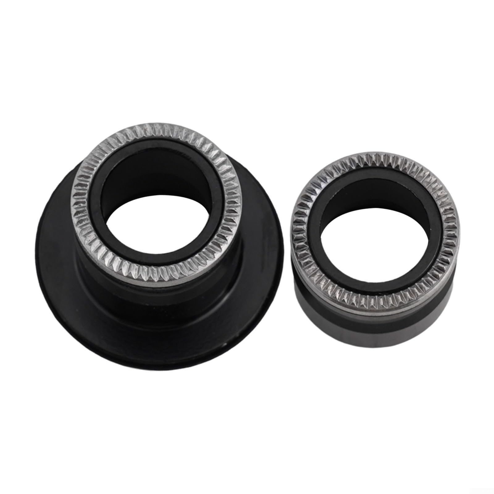 Hosrivae Hub Thru Axle QR Quick Release End Cap Converter, Aluminum Alloy Front M9 to 15mm 100mm & Rear M10 to 12mm 135-142mm 8/11/12 for MTB Road Bike Hubs, Black(12 * 142mm)