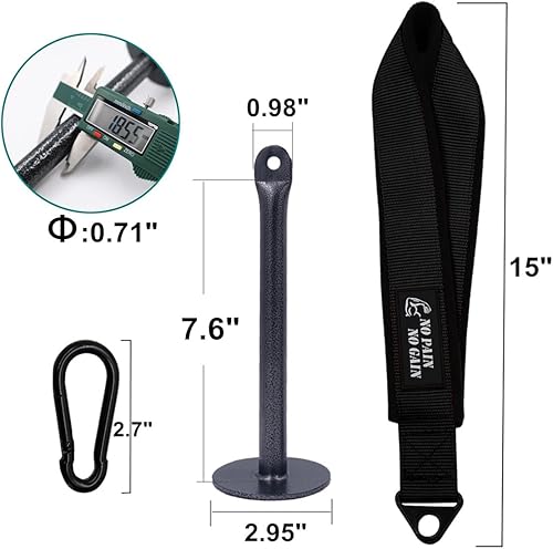 Miniatura 2 de Correa de entrenamiento de lucha de brazo, agarre de mano, brazo y antebrazo, fortalecedor para máquina de cable y peso libre