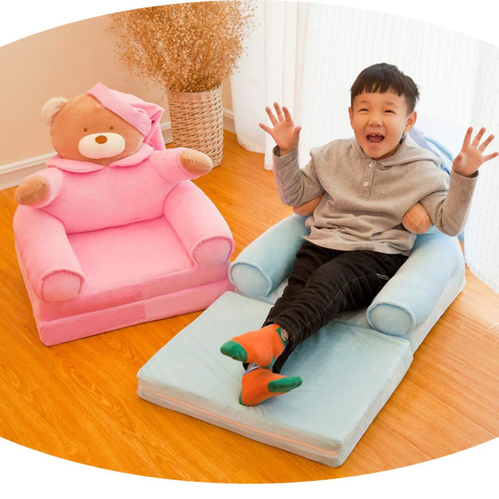 Amazon.co.jp: Tomaibaby 2個子供ソファソファーの子スカイブルー椅子