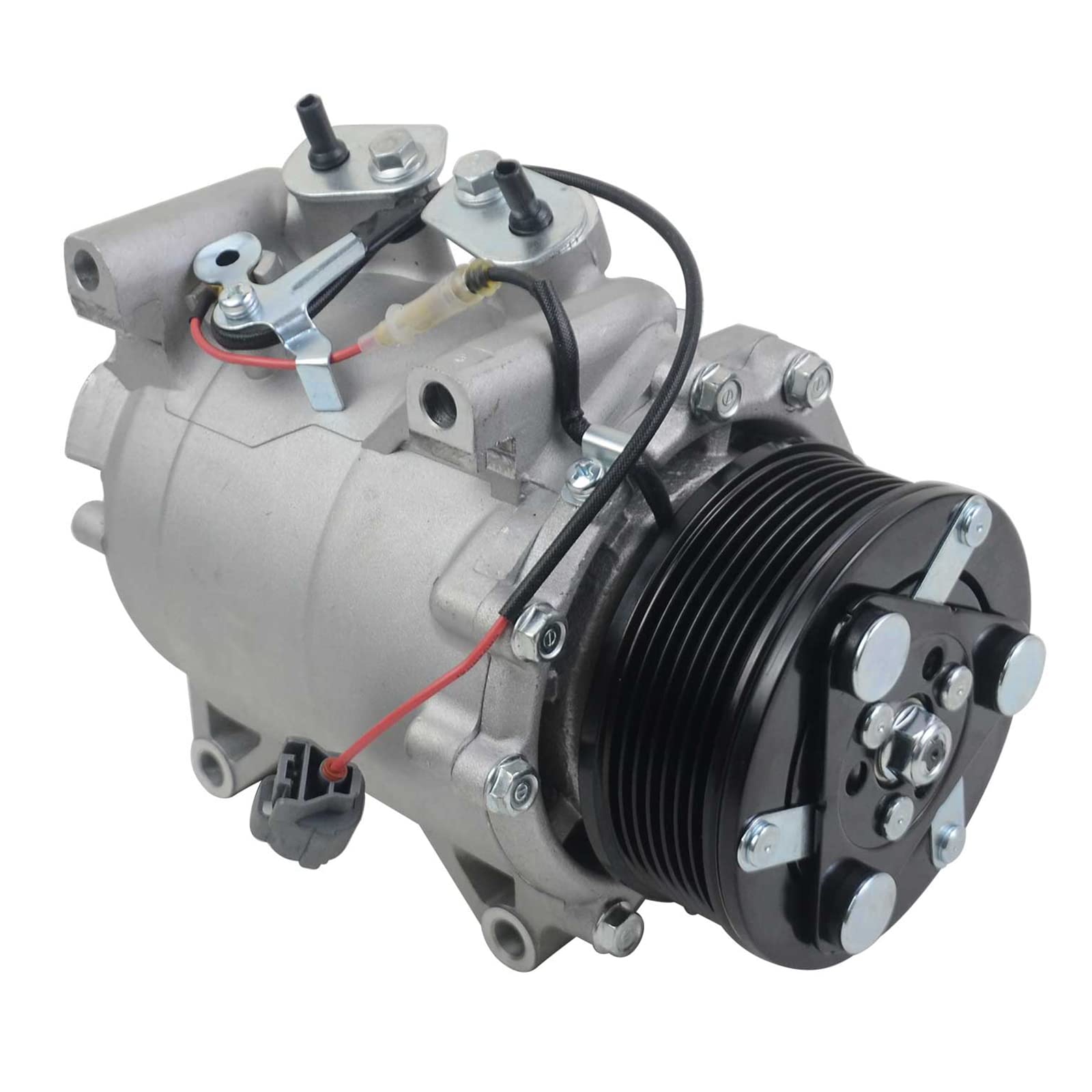 38810PNB006 A/C Compressor Assembly with Clutch Compatible with 2002-2006 Hon-da C-RV L4 2.4L 38810-PNB-006 CO 10663AC
