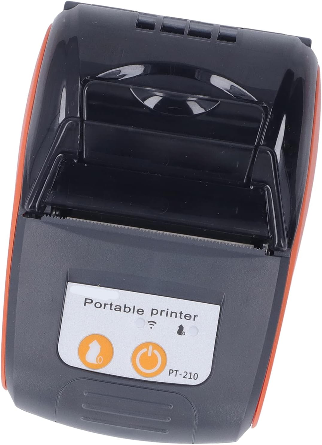 Pomya Thermal Receipt Printer, Mini Pocket Bluetooth Printer for iOS Android and 58mm for Quiet Fast Printing Bill Receipt Label Ticket Printing Machine (Without