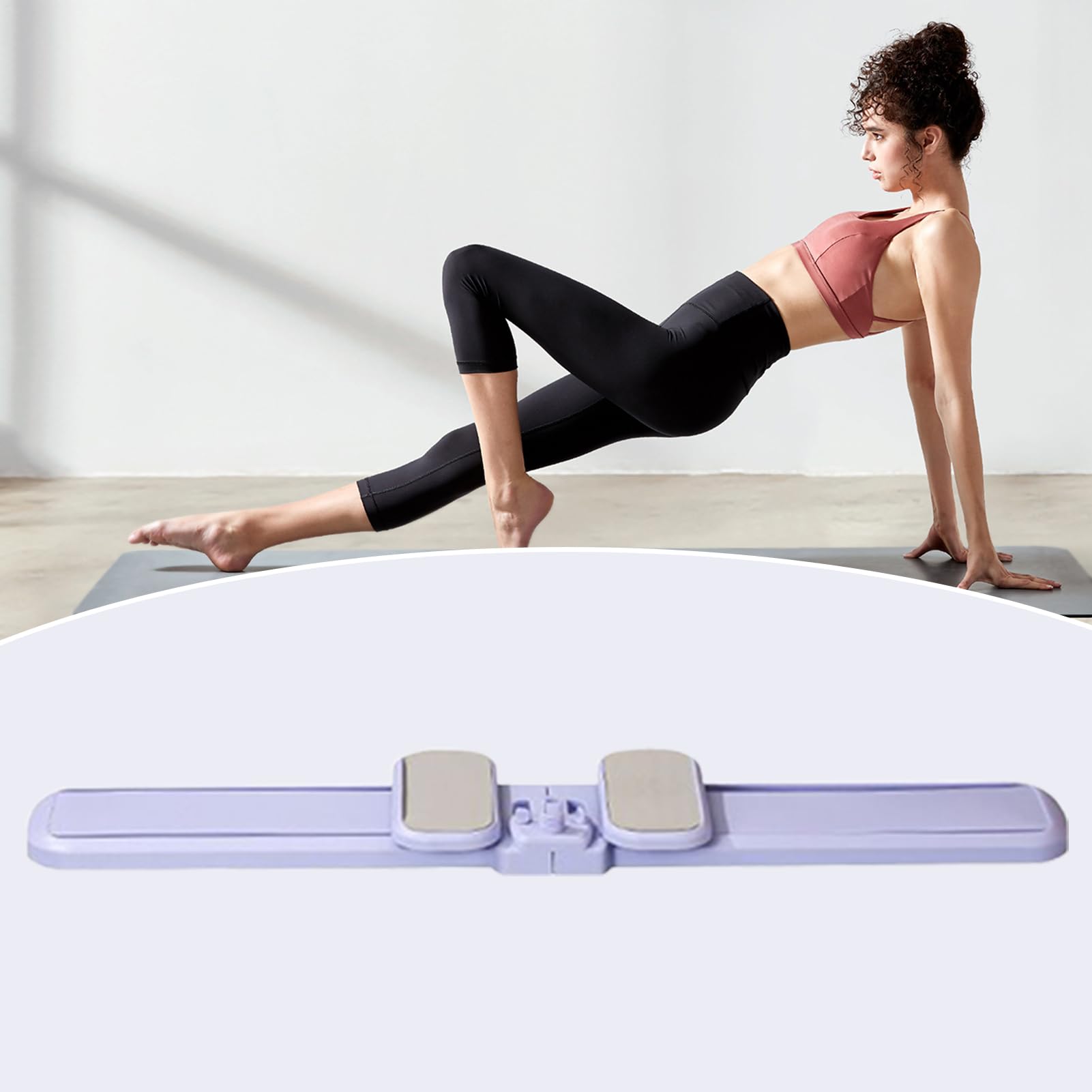 Fitnessgerät für Ski, Trainingsgerät für Oberschenkel | Faltbare Ski-Maschine für Gesäß, Training und Training im Fitnessstudio zu Hause für Frauen und