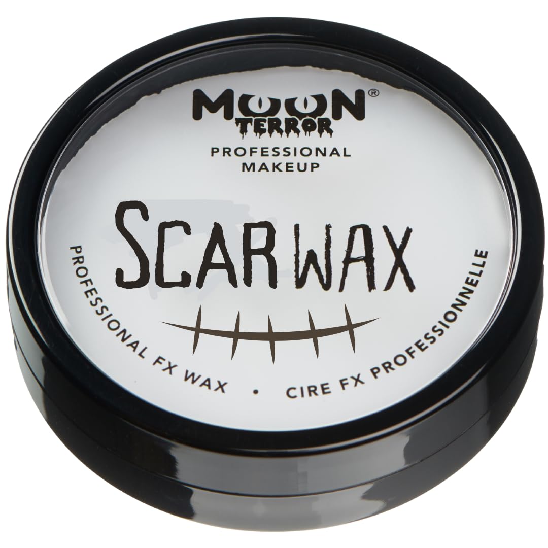 Pro FX Scar Modelling Wax by Moon Terror - 0.70oz - SFX Make up, Fake Scars, Skin Modelling, Special Effects Make up 0.7 Ounce (Pack of 1)