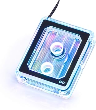 Alphacool Eisblock XPX Pro Aurora Light CPU Water Block, Plexi