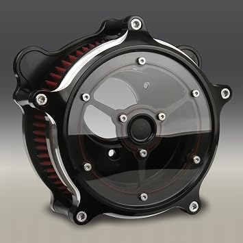 Black Motorcycle CNC Crafts Air Cleaner Intake Filter For Harley Electra Glide Ultra Classic FLHTCU/I?999-2007